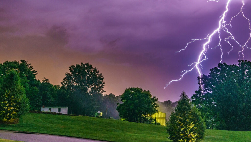 Steel homes provide protection from lightning