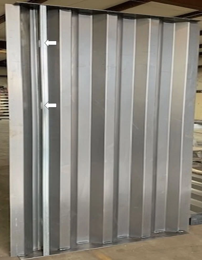 Joined Corrugated Panel