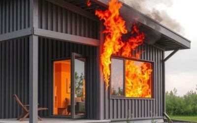 Fire Safety in Steel Homes: How to Protect Your Family