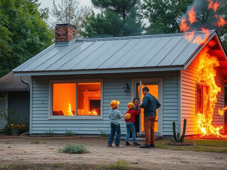 Steel Homes Keep Your Family Safe from Fires